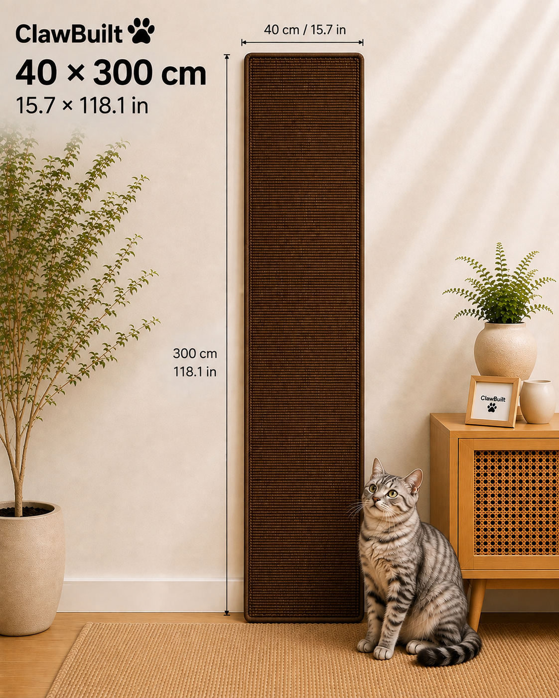 ClawBuilt™ Cat Scratch Sofa Protector