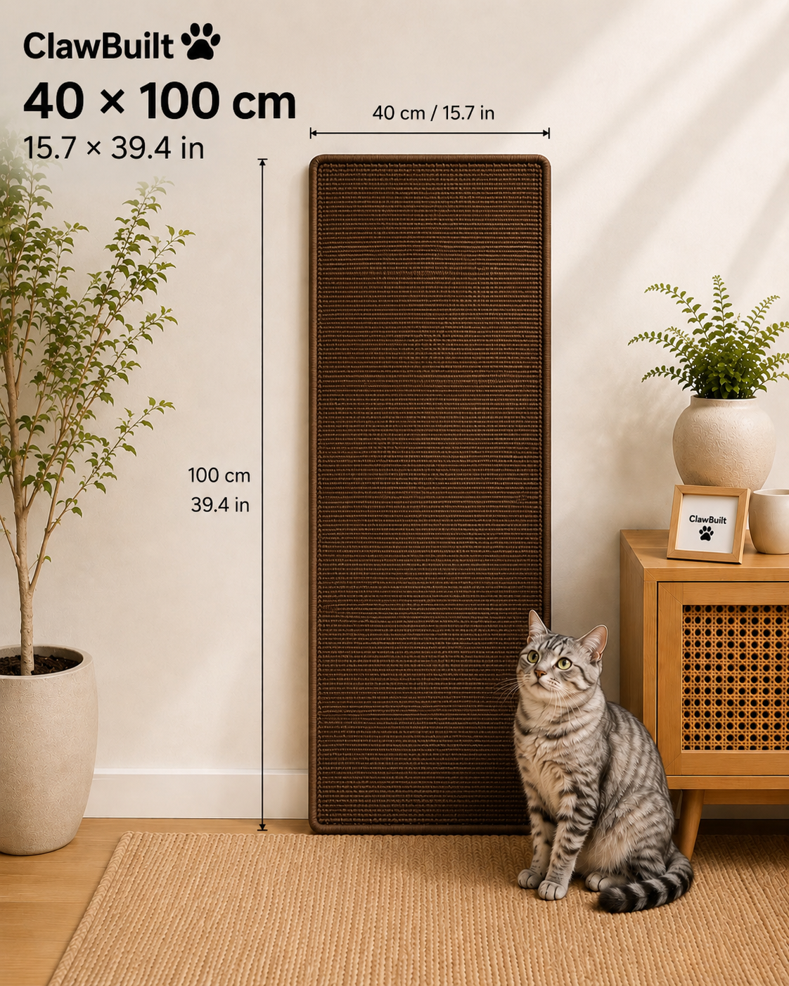 ClawBuilt™ Cat Scratch Sofa Protector