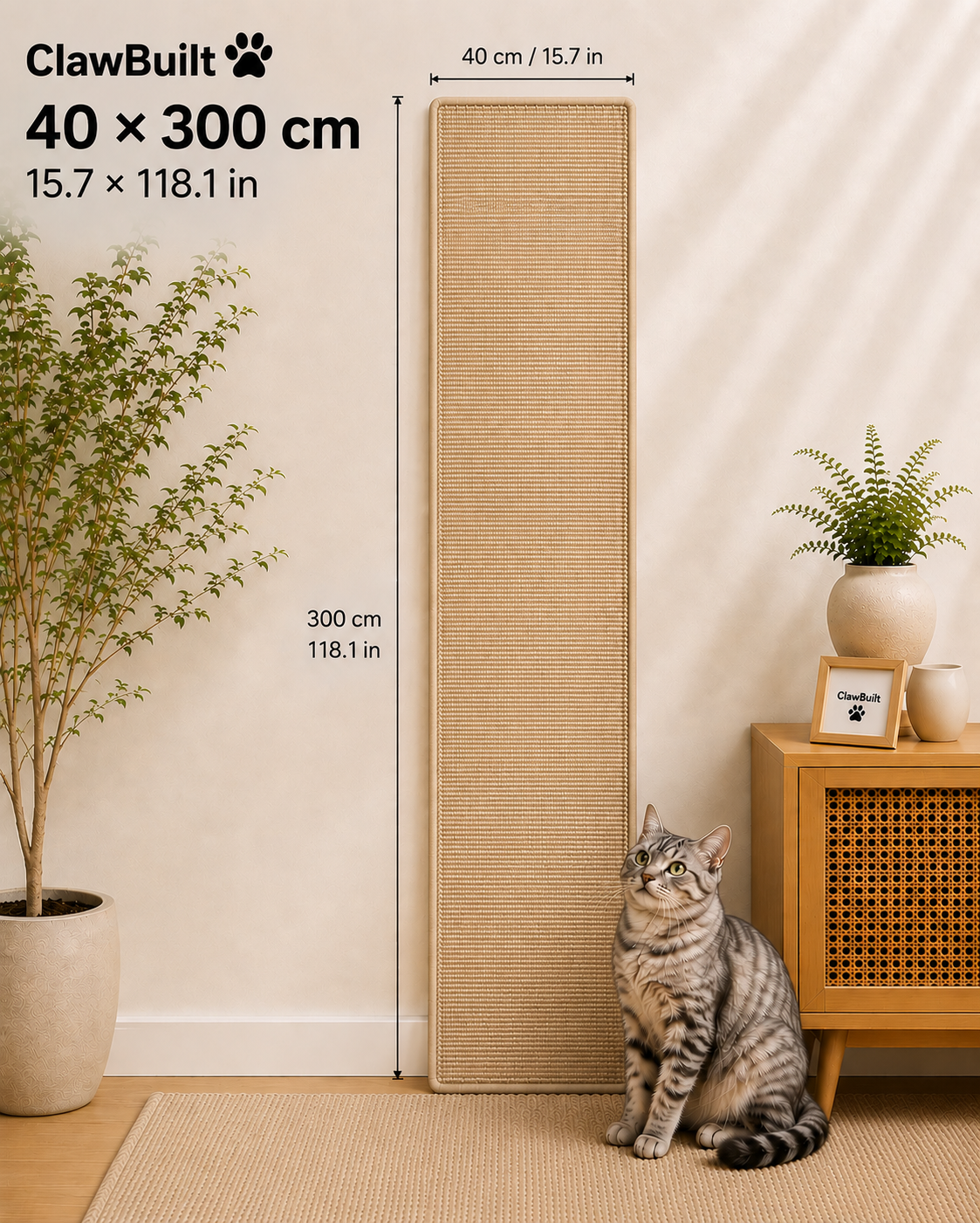 ClawBuilt™ Cat Scratch Sofa Protector