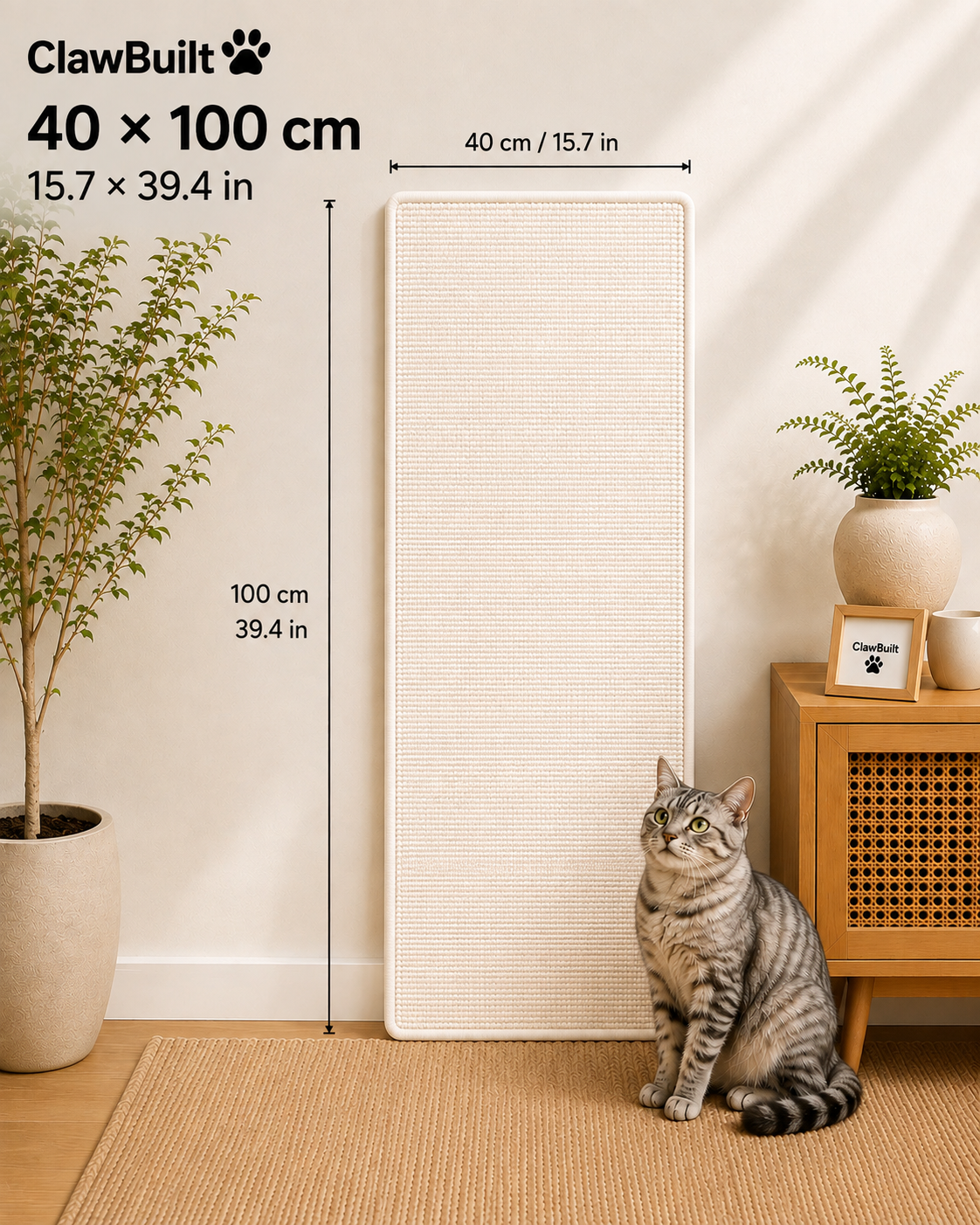ClawBuilt™ Cat Scratch Sofa Protector