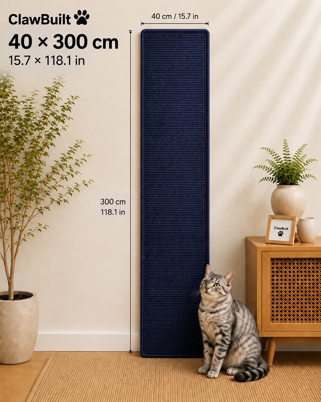 ClawBuilt™ Cat Scratch Sofa Protector