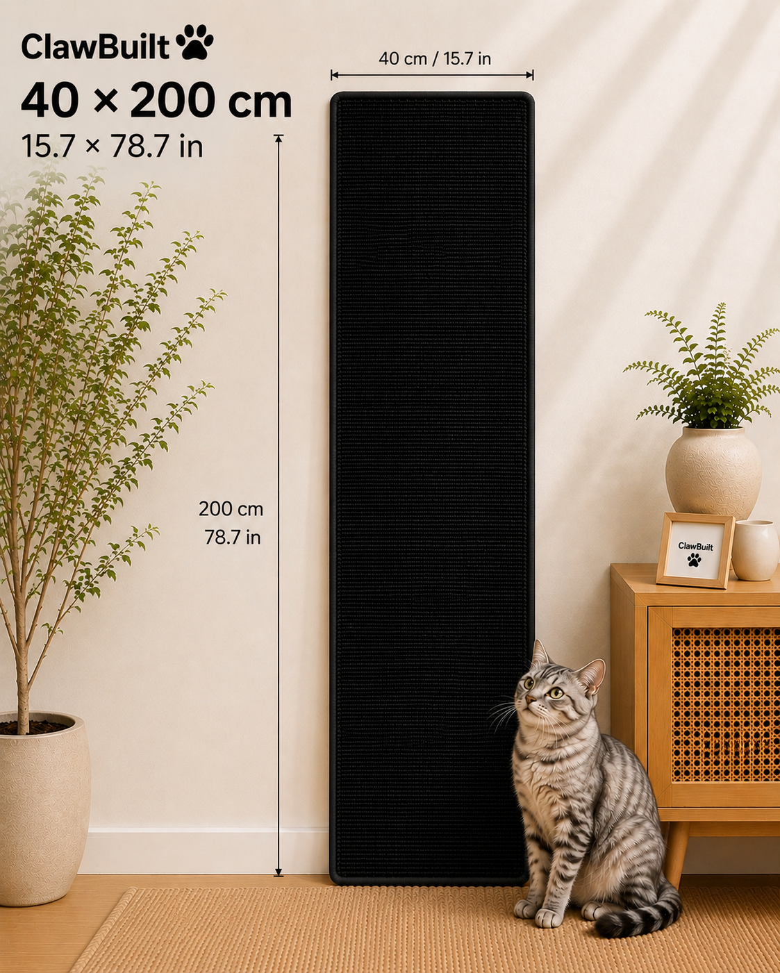 ClawBuilt™ Cat Scratch Sofa Protector