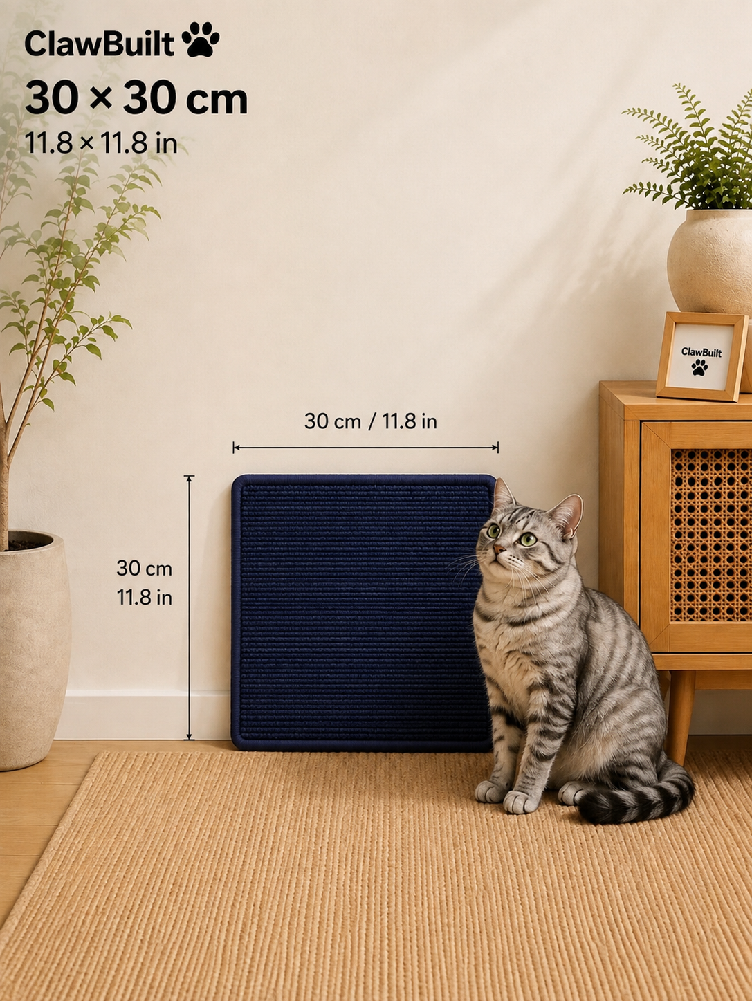 ClawBuilt™ Cat Scratch Sofa Protector