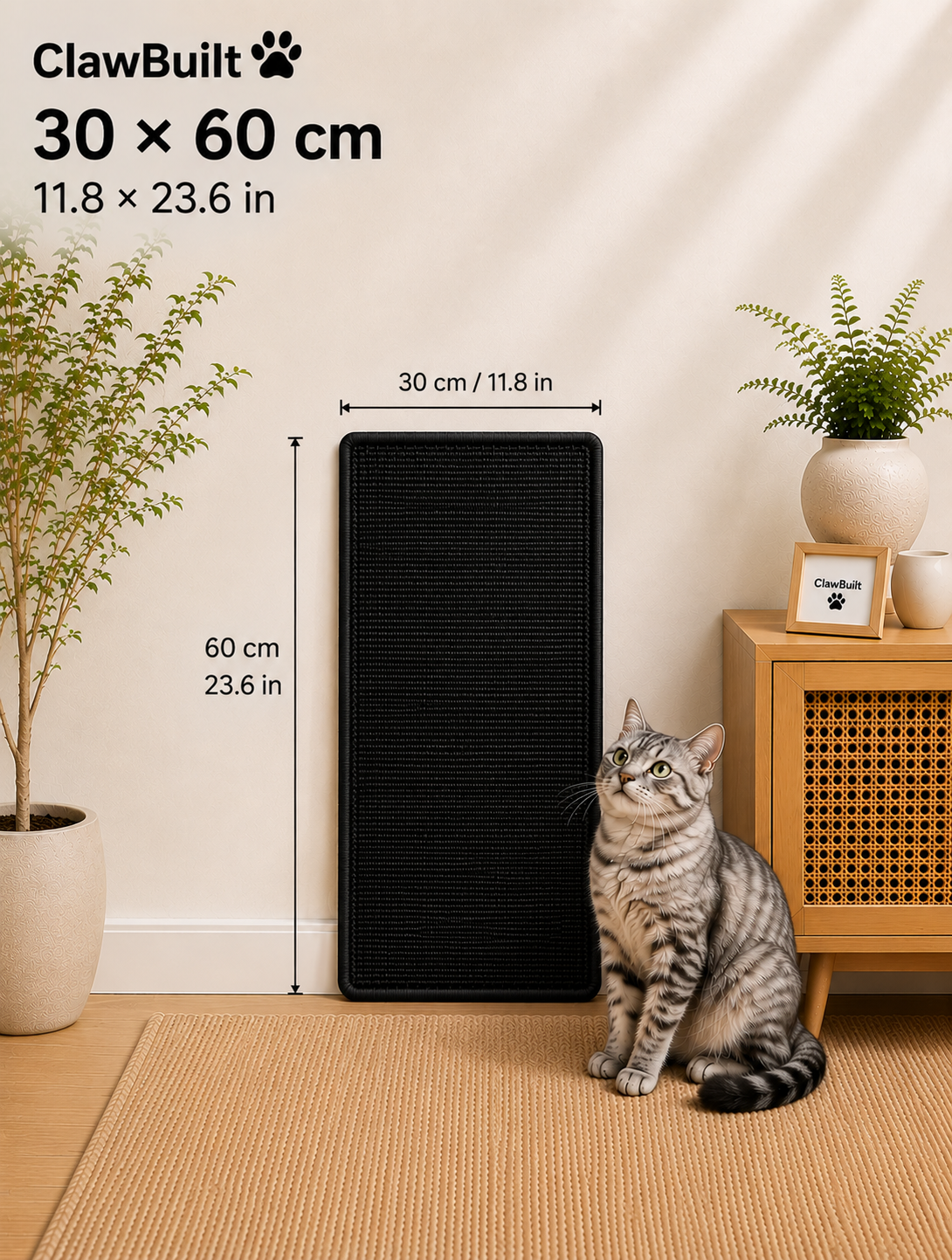 ClawBuilt™ Cat Scratch Sofa Protector