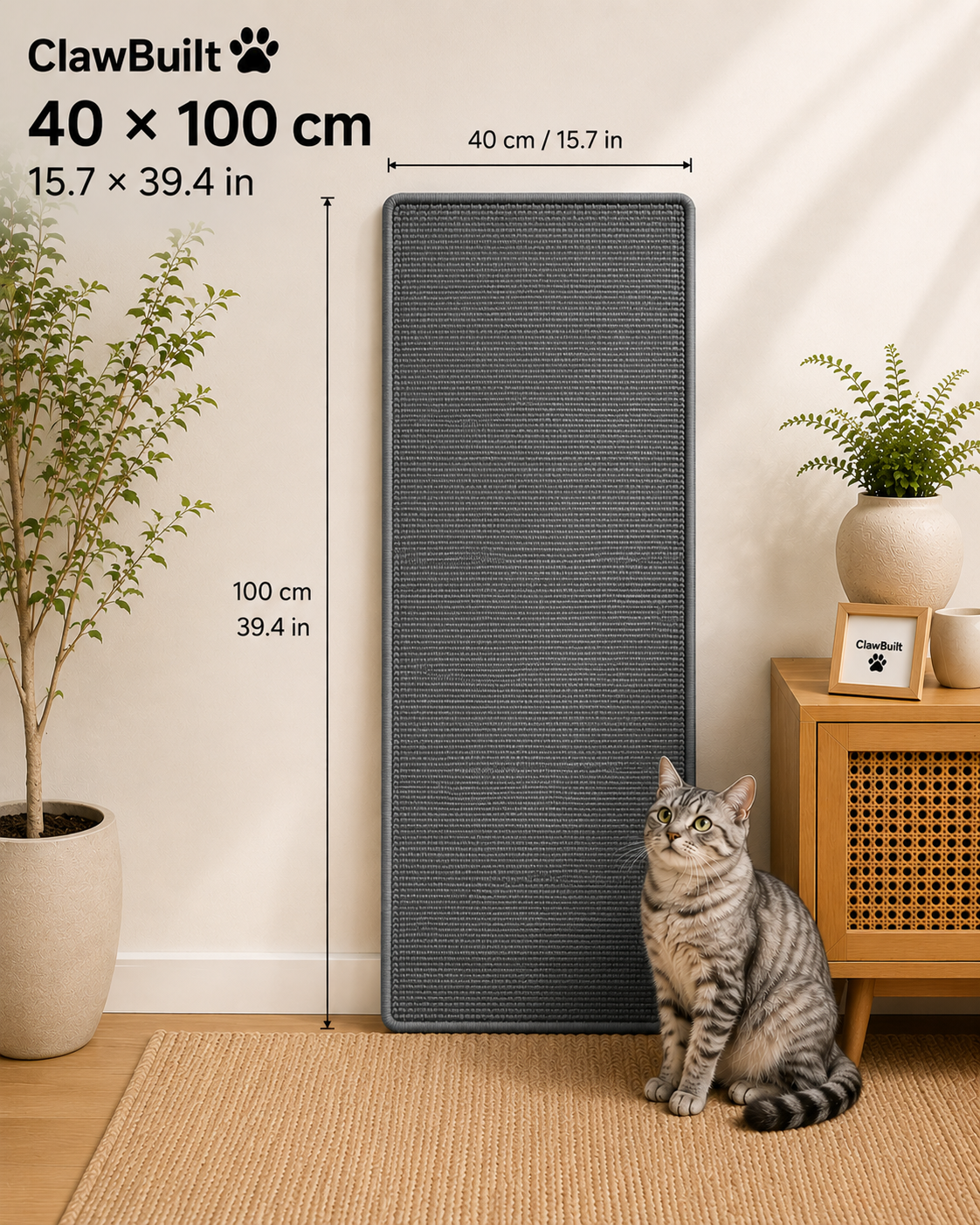 ClawBuilt™ Cat Scratch Sofa Protector