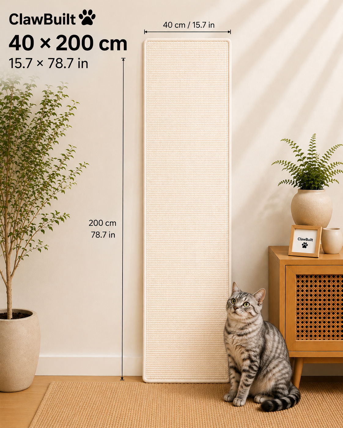 ClawBuilt™ Cat Scratch Sofa Protector
