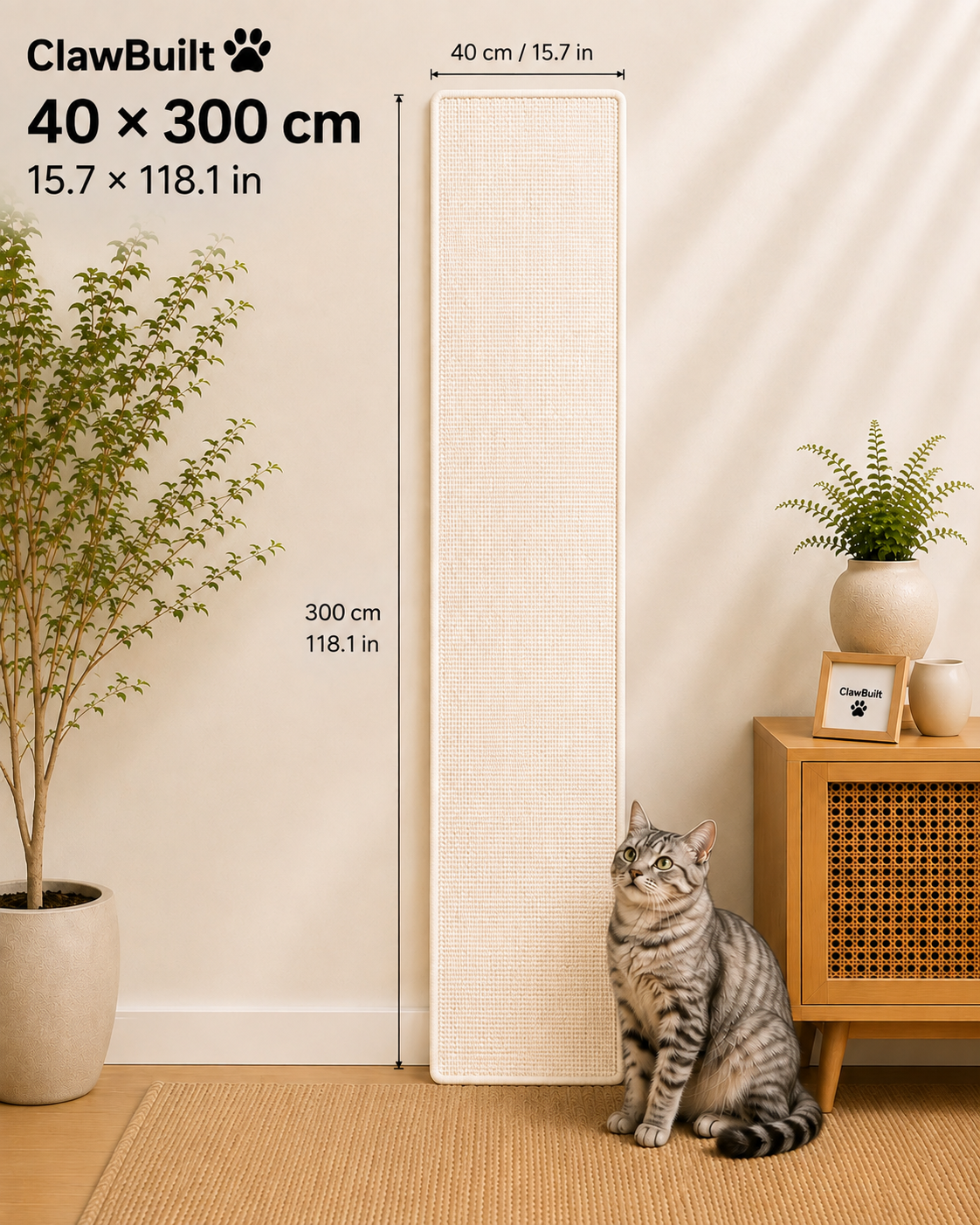 ClawBuilt™ Cat Scratch Sofa Protector