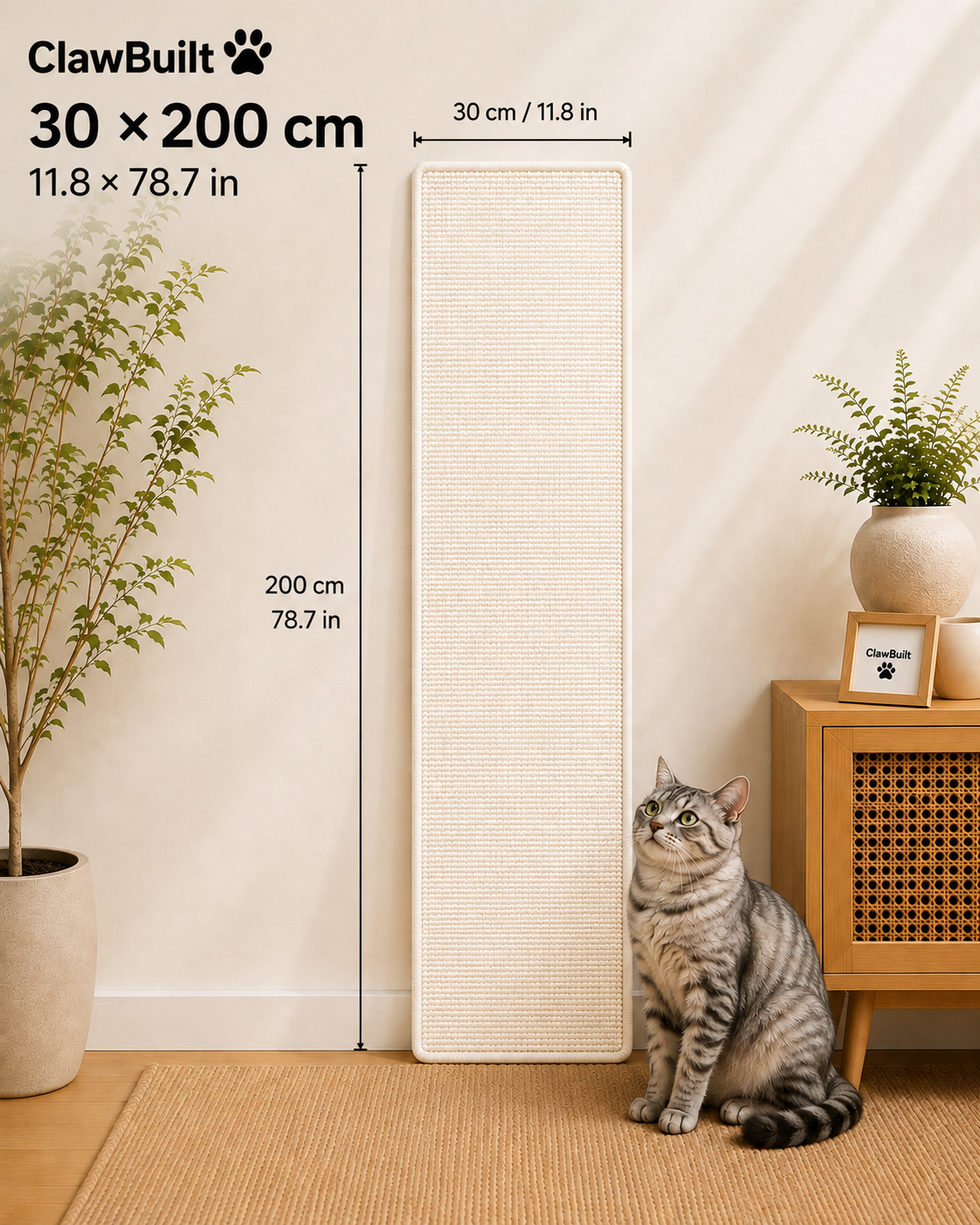 ClawBuilt™ Cat Scratch Sofa Protector
